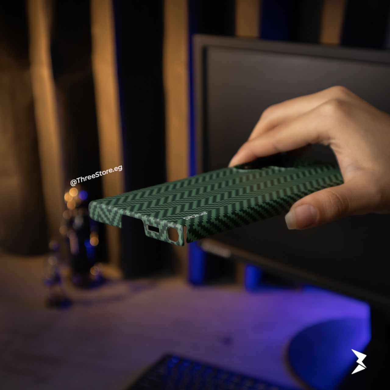 Piblue V-Shaped Kevlar Case Samsung S23 Ultra