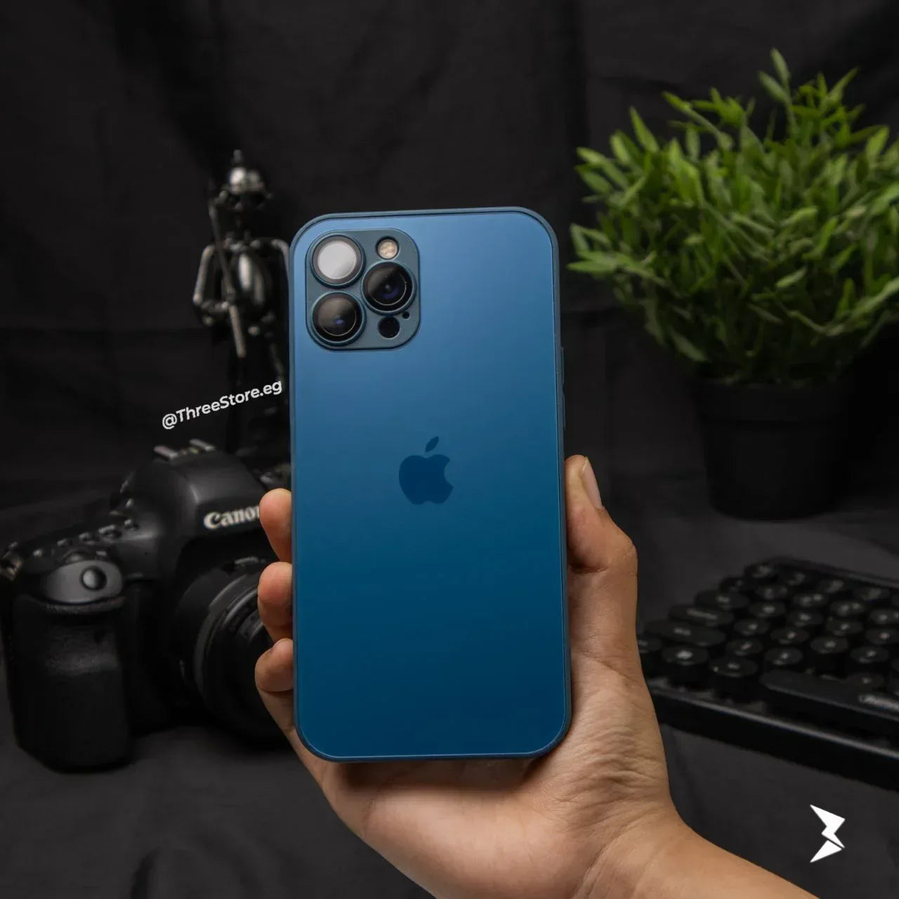 AG Glass Camera Protection Case iPhone 14 Pro Max - Three