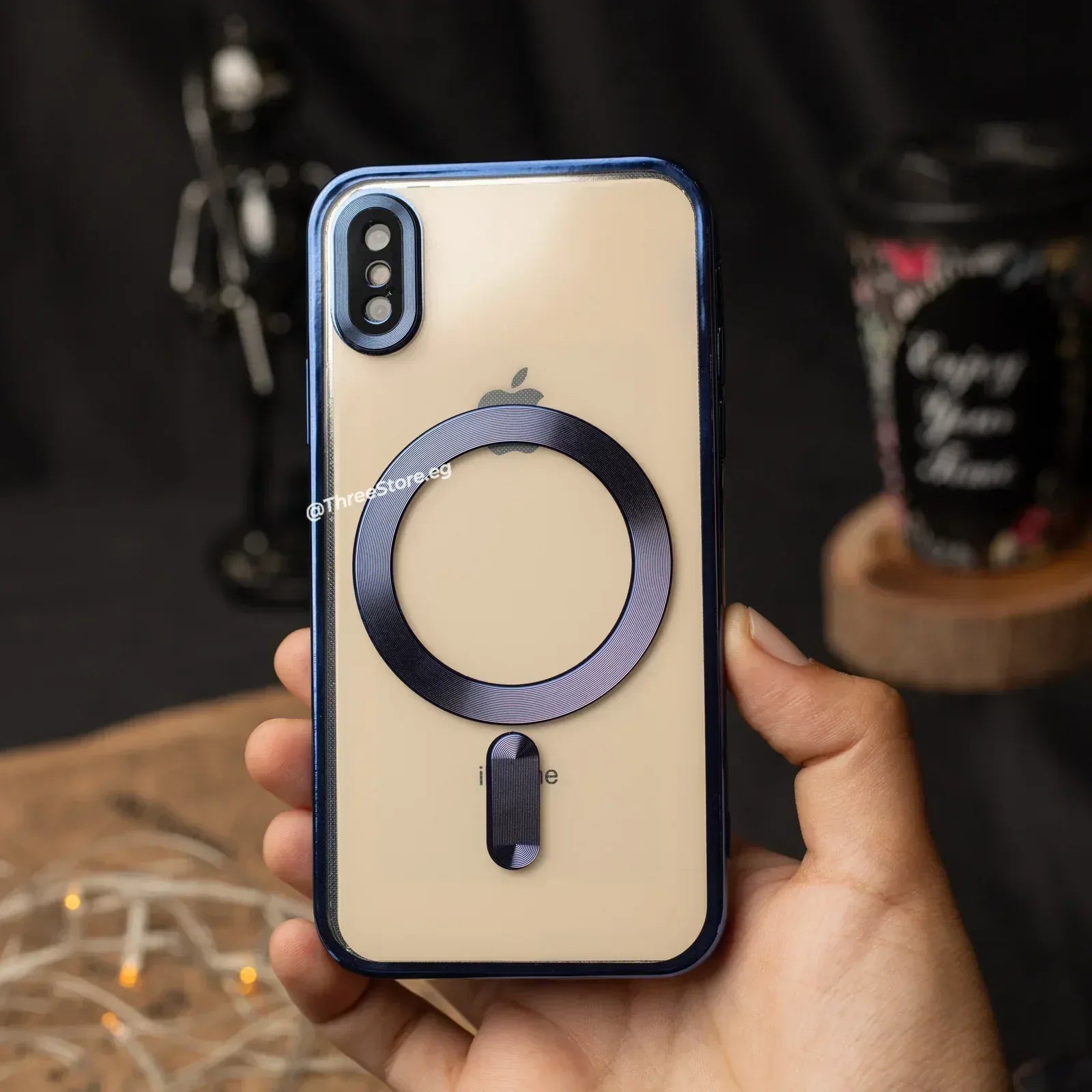 Glossy Magsafe Camera Protection Case iPhone X - Three