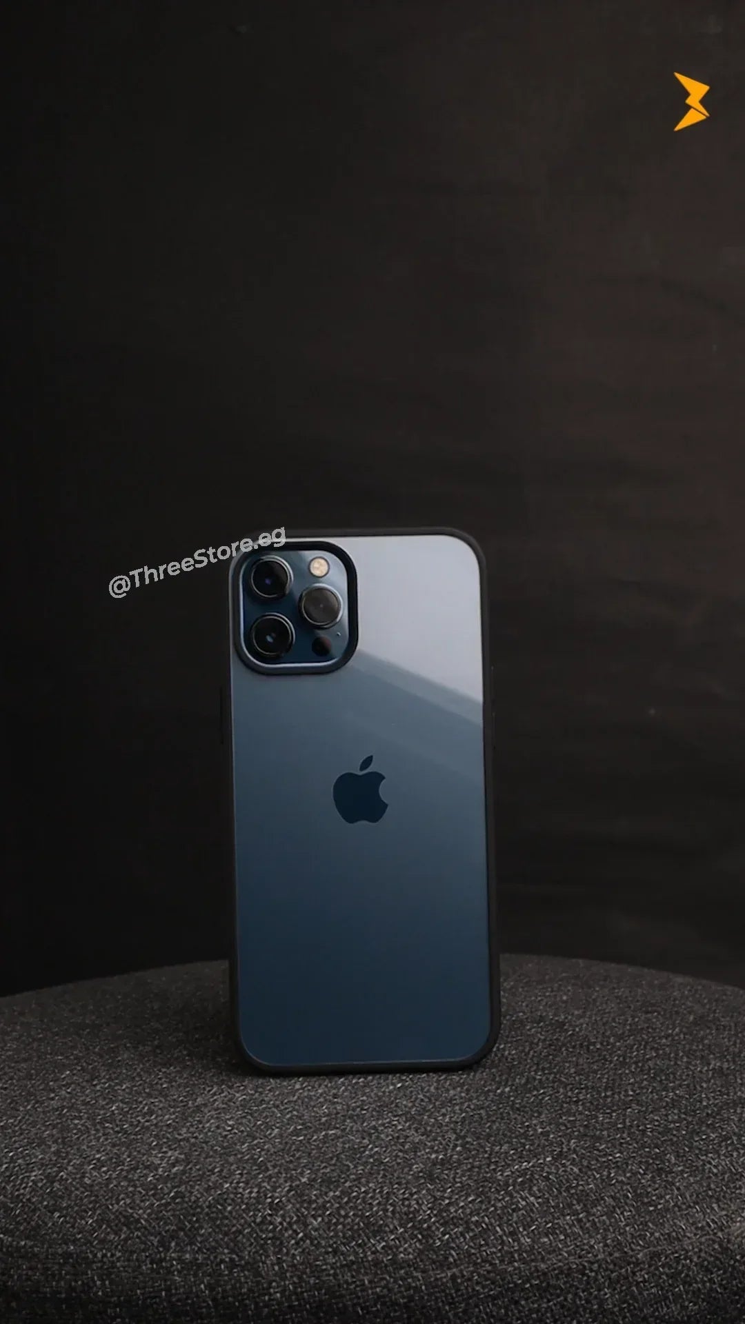 Q Series TPU Clear Back Case iPhone 12 Pro Max - Three