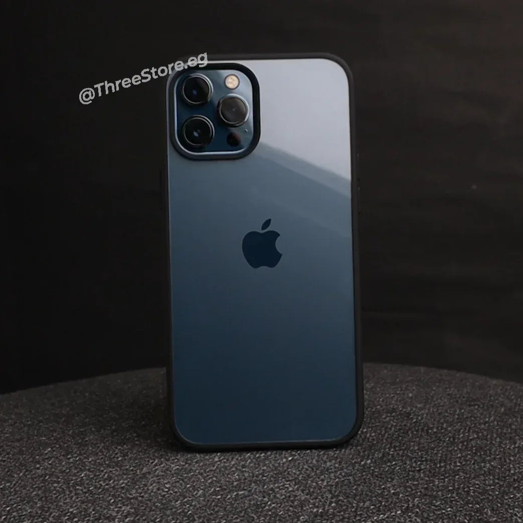 Q Series TPU Clear Back Case iPhone 12 Pro Max - Three