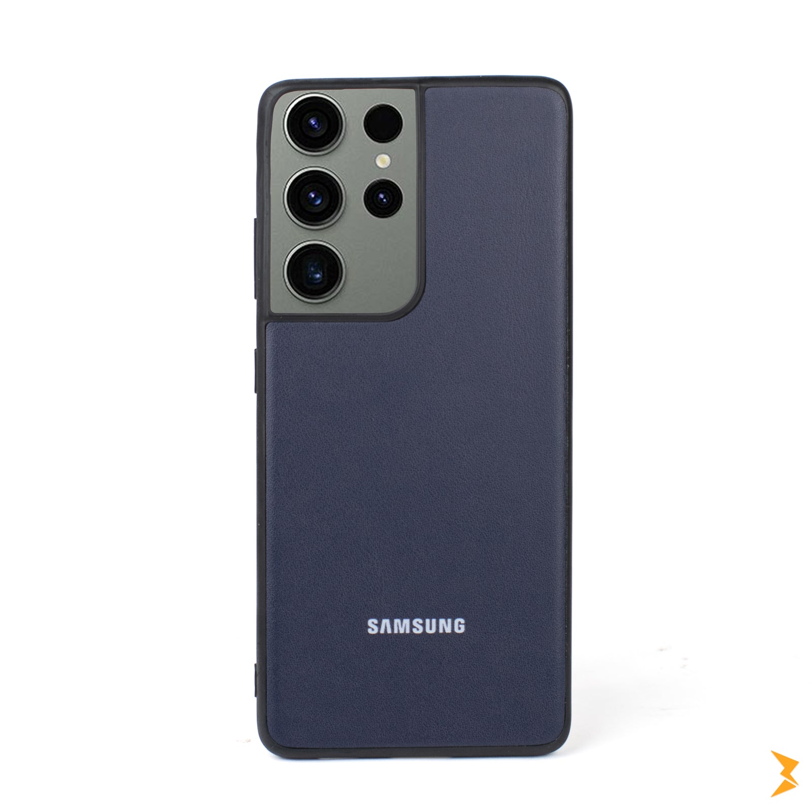 Slim Leather Camera Protection Case Samsung S21 Ultra