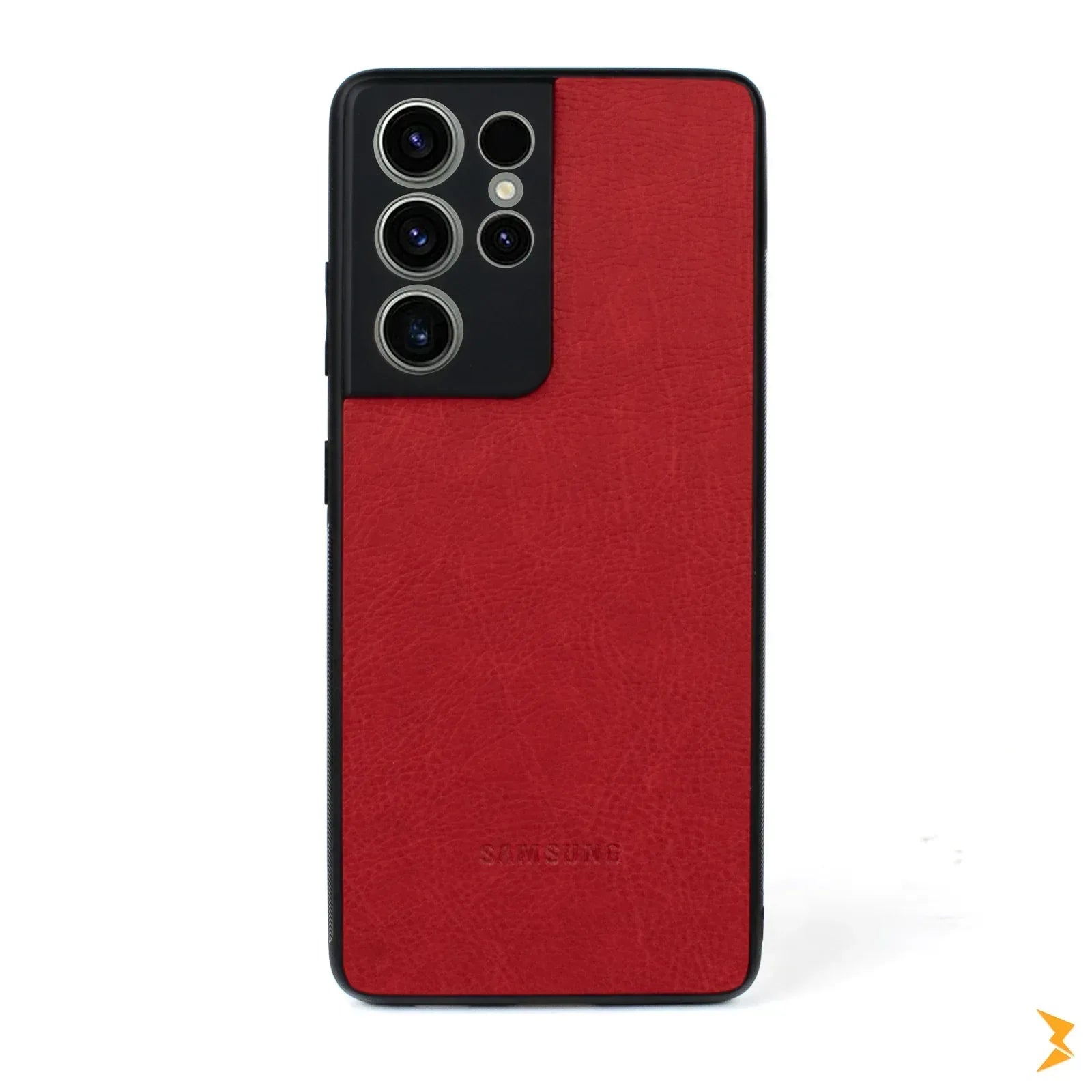 Leather Case Camera Protection Samsung S21 Ultra - Three