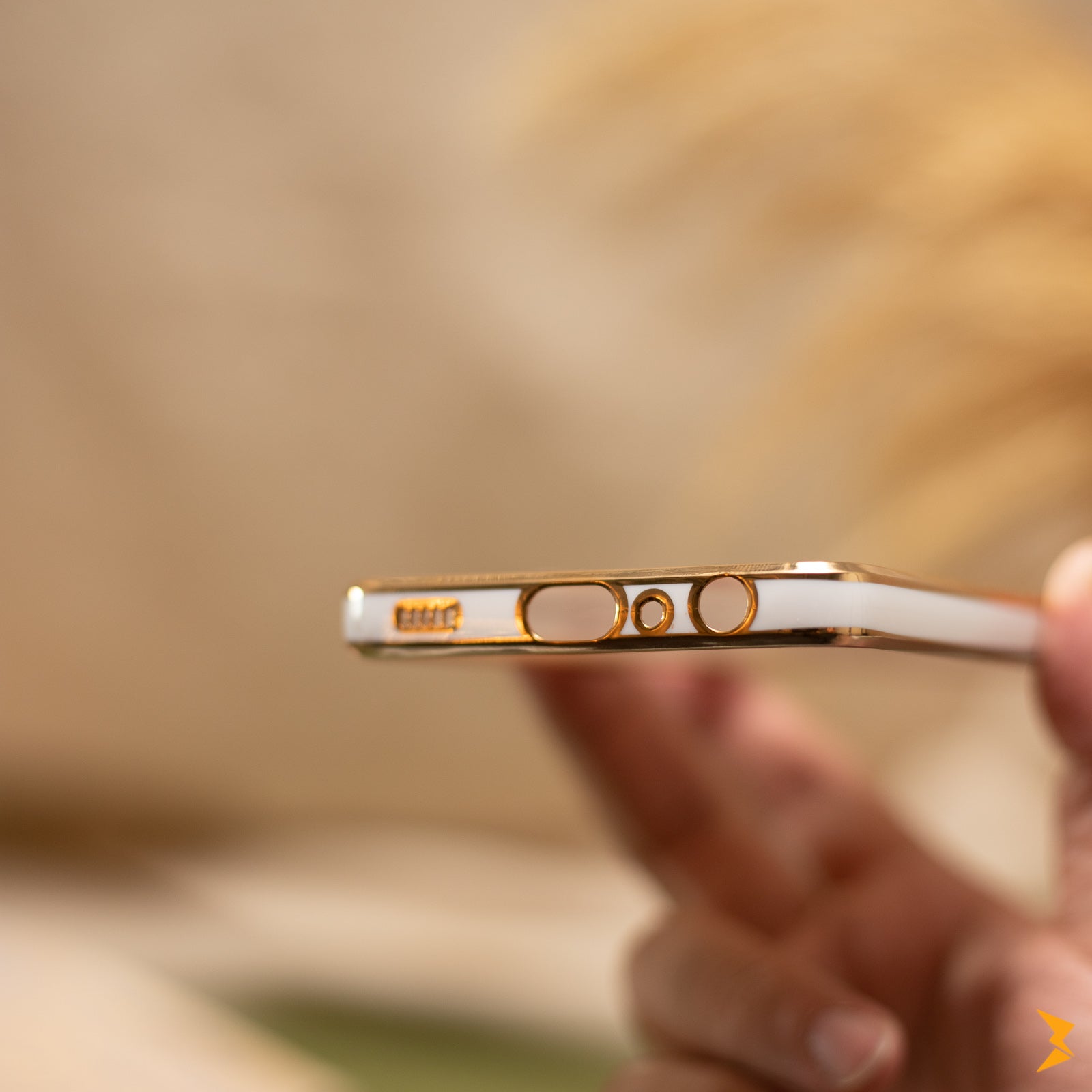 Plating Gold Lens Protection Case Samsung A52