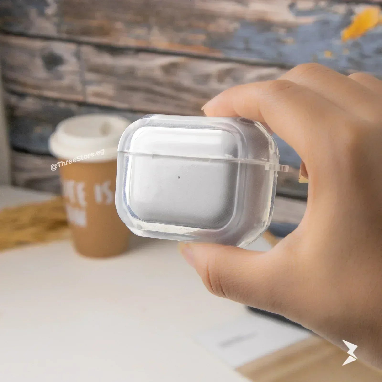 Transparent Protective Case AirPods Pro - Three
