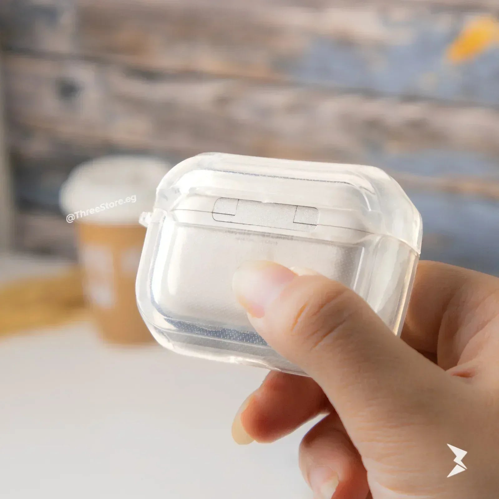 Transparent Protective Case AirPods Pro - Three