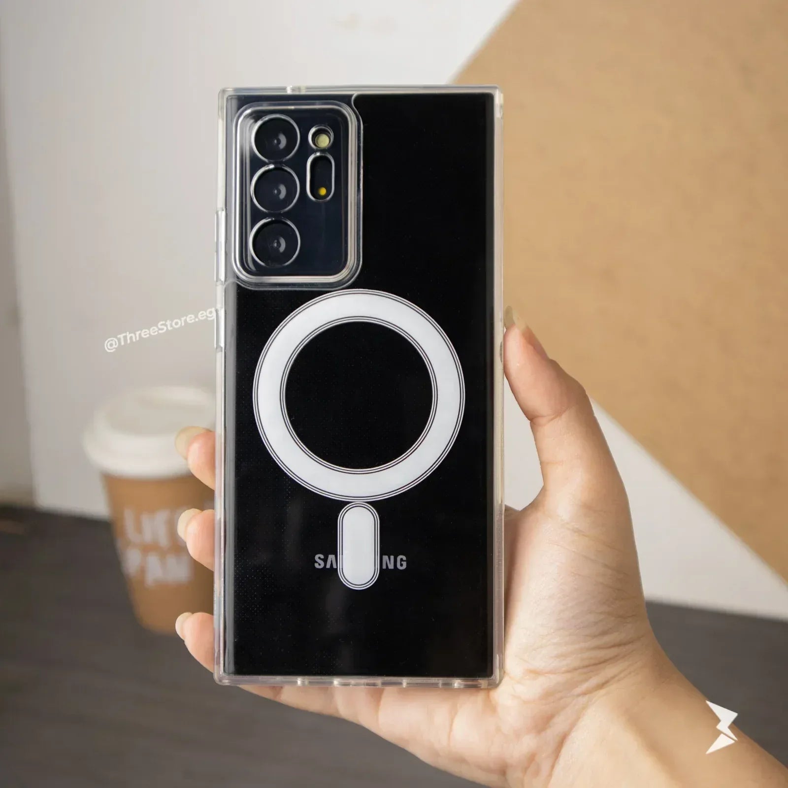 Transparent Magsafe Case Samsung Note 20 Ultra - Three
