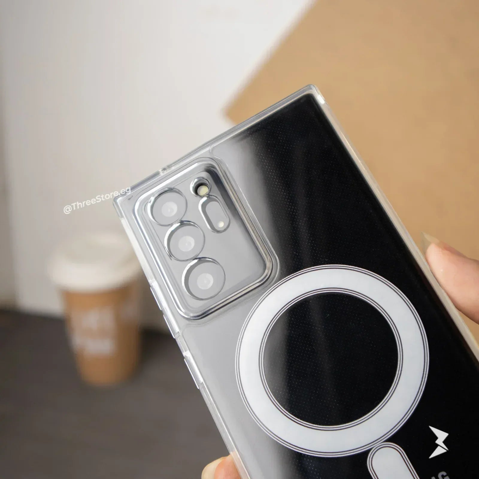 Transparent Magsafe Case Samsung Note 20 Ultra - Three