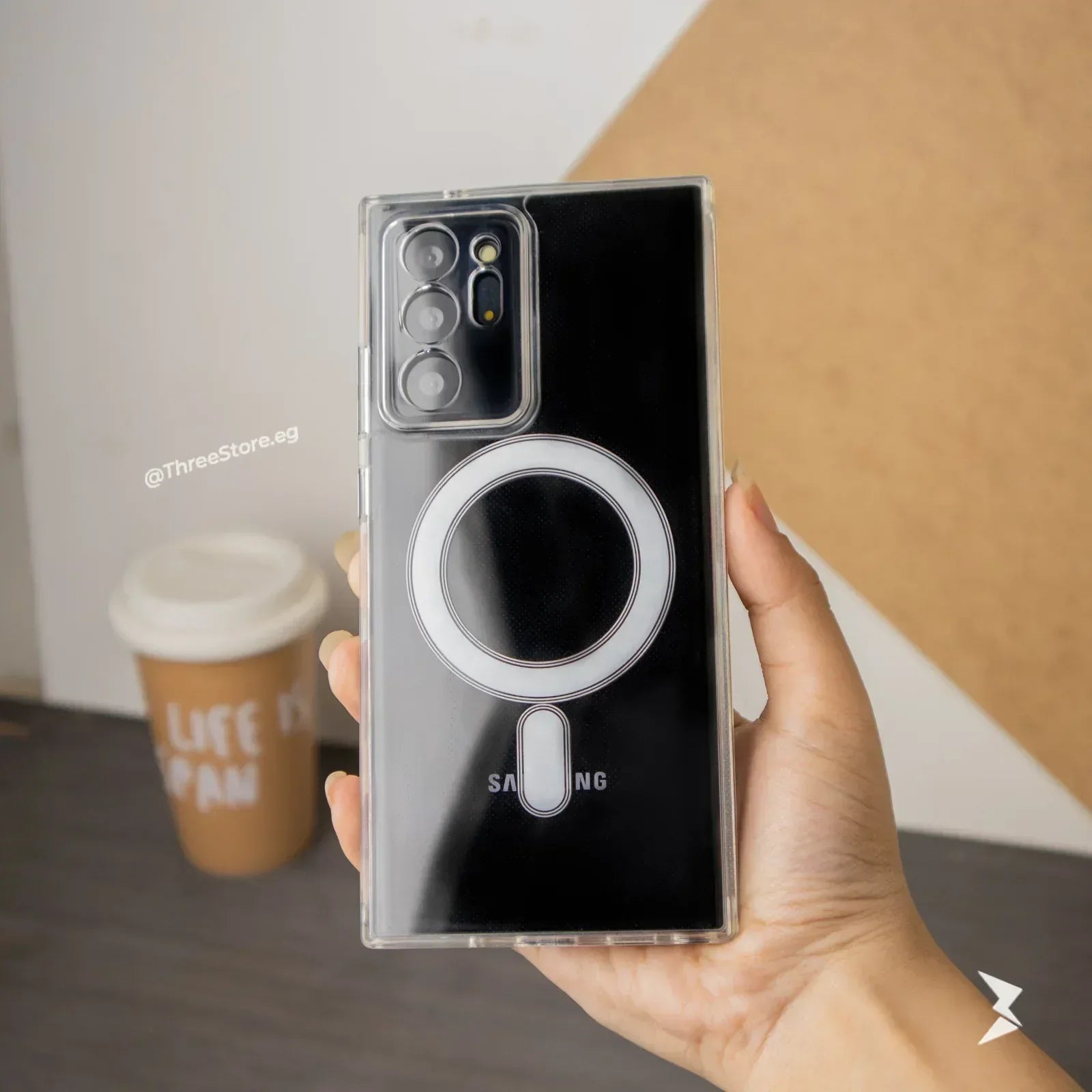 Transparent Magsafe Case Samsung Note 20 Ultra - Three