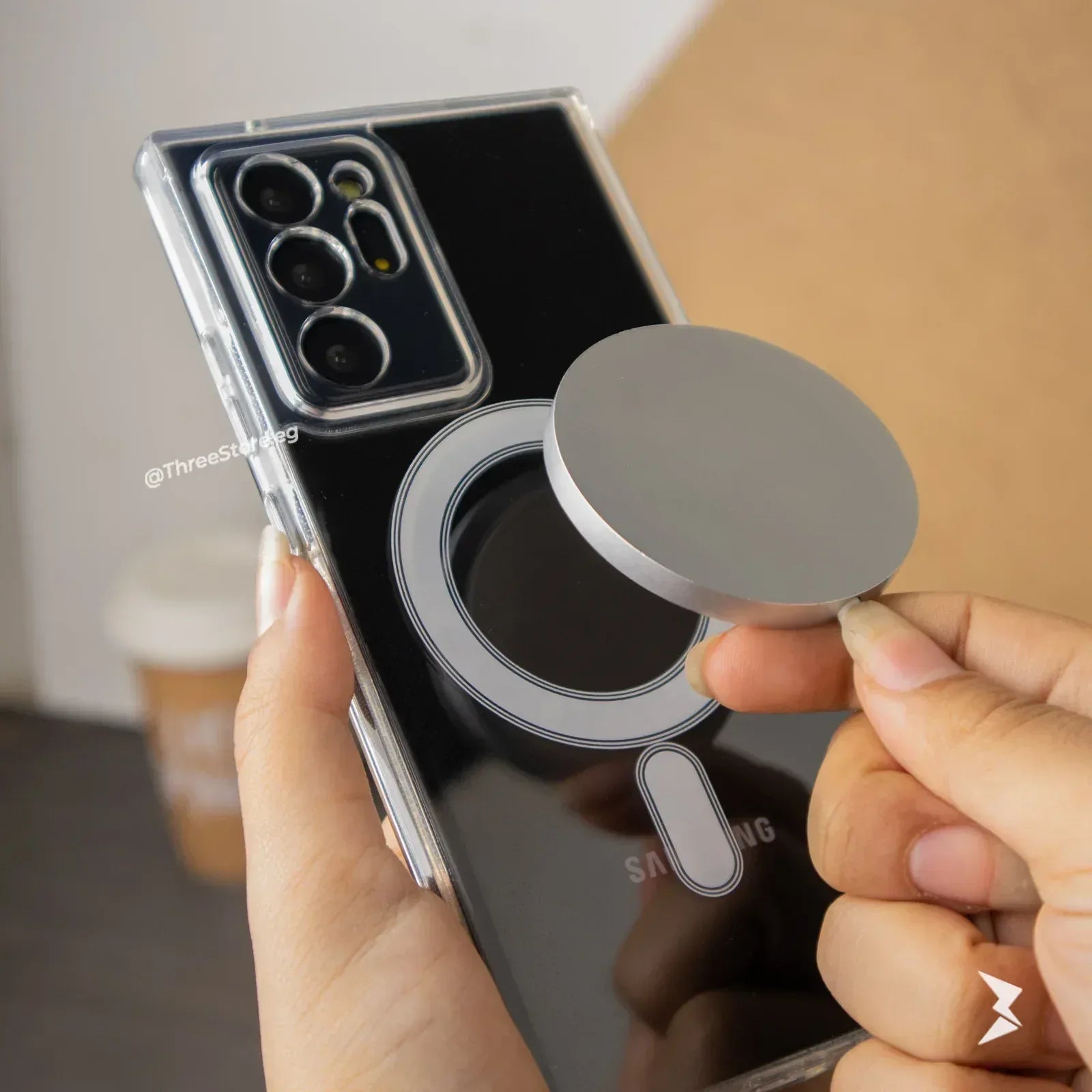 Transparent Magsafe Case Samsung Note 20 Ultra - Three