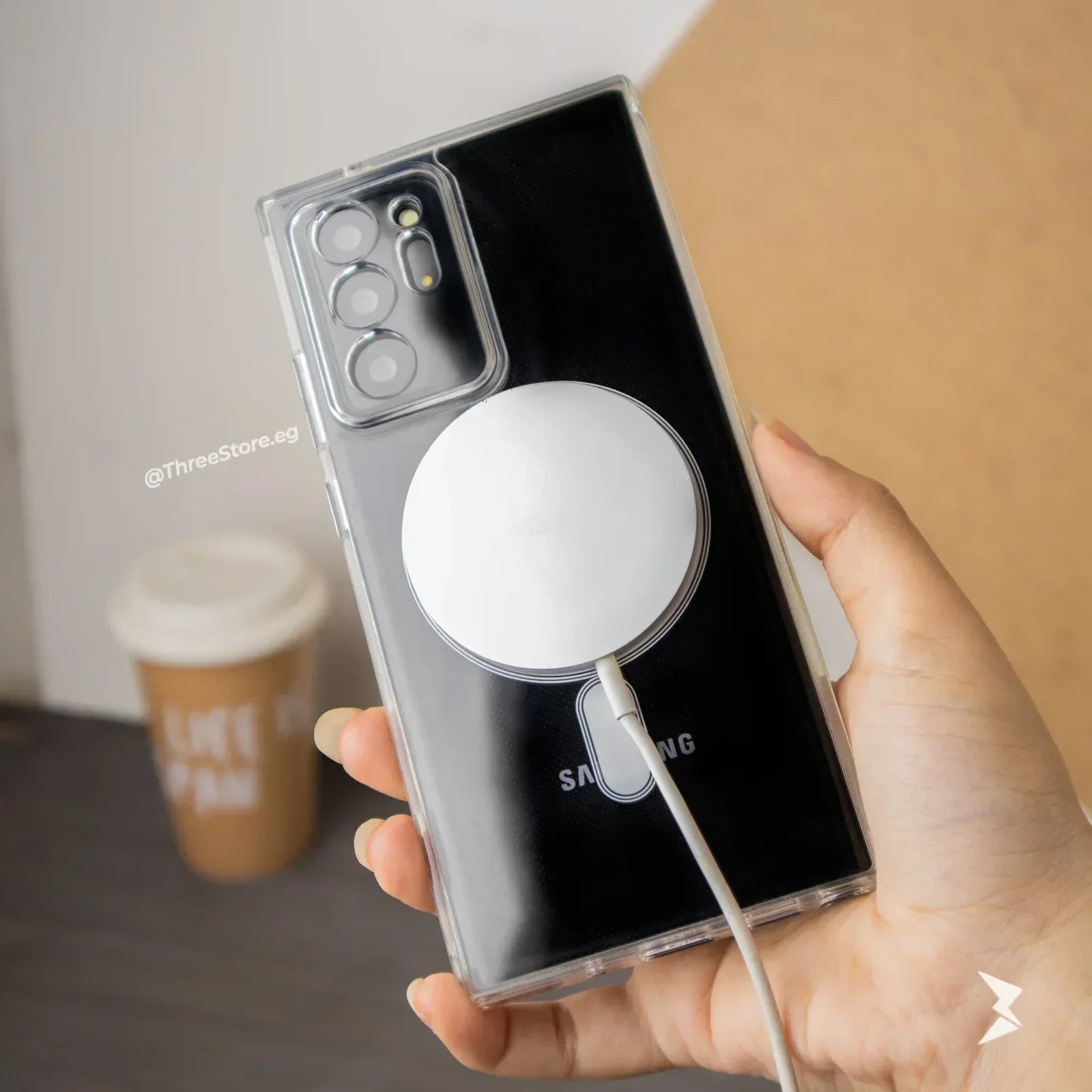 Transparent Magsafe Case Samsung Note 20 Ultra - Three