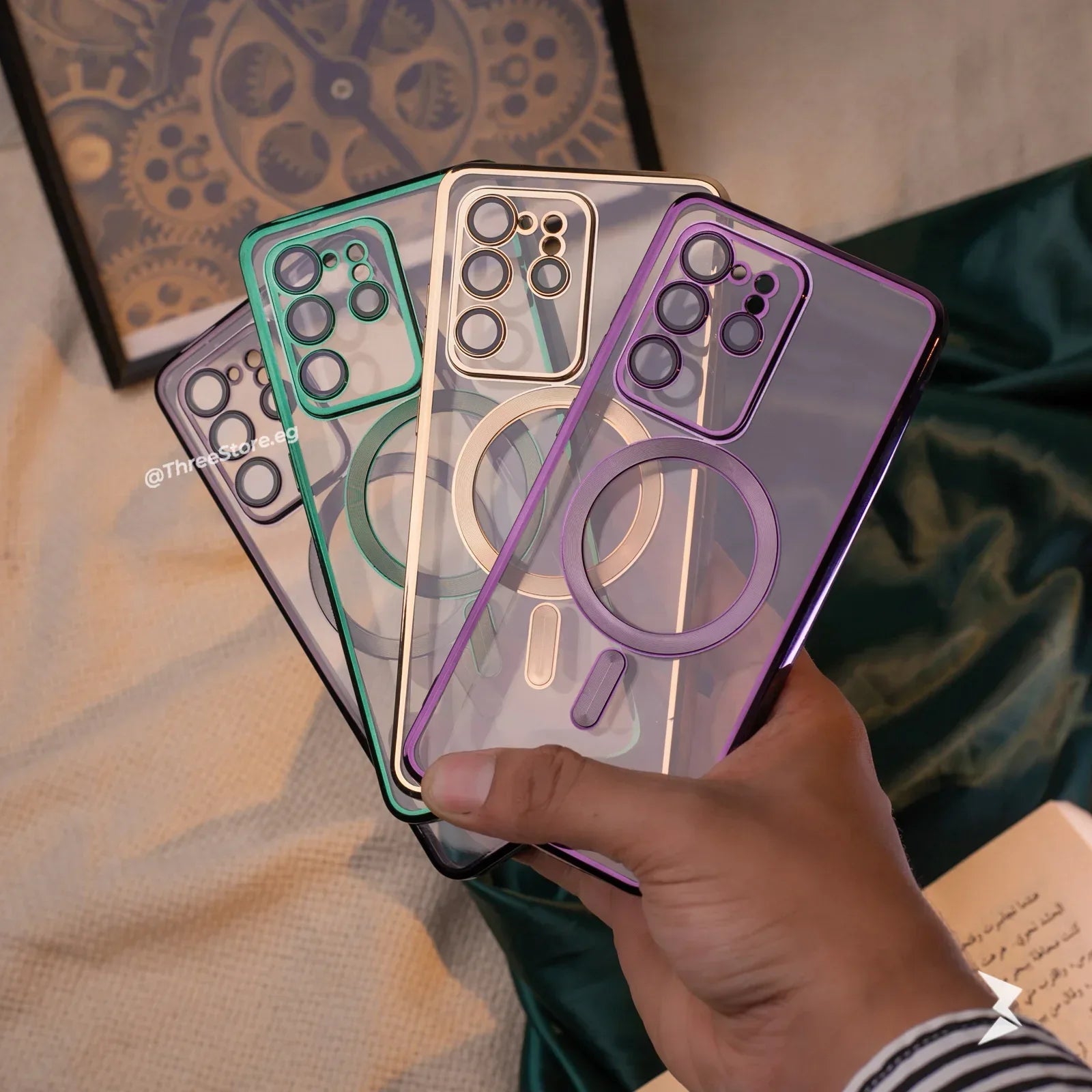 Glossy Magsafe Camera Protection Case Samsung S20 Ultra - Three