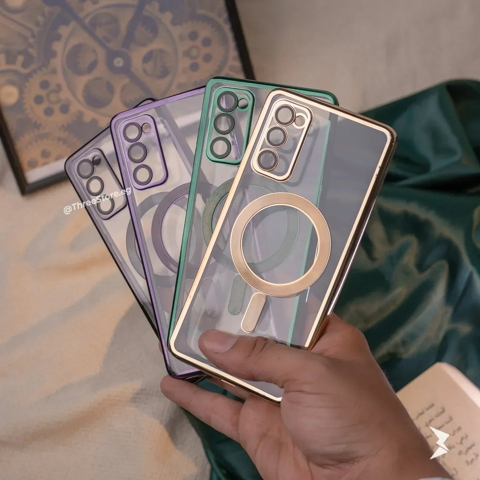 Glossy Magsafe Camera Protection Case Samsung S20 FE - Three