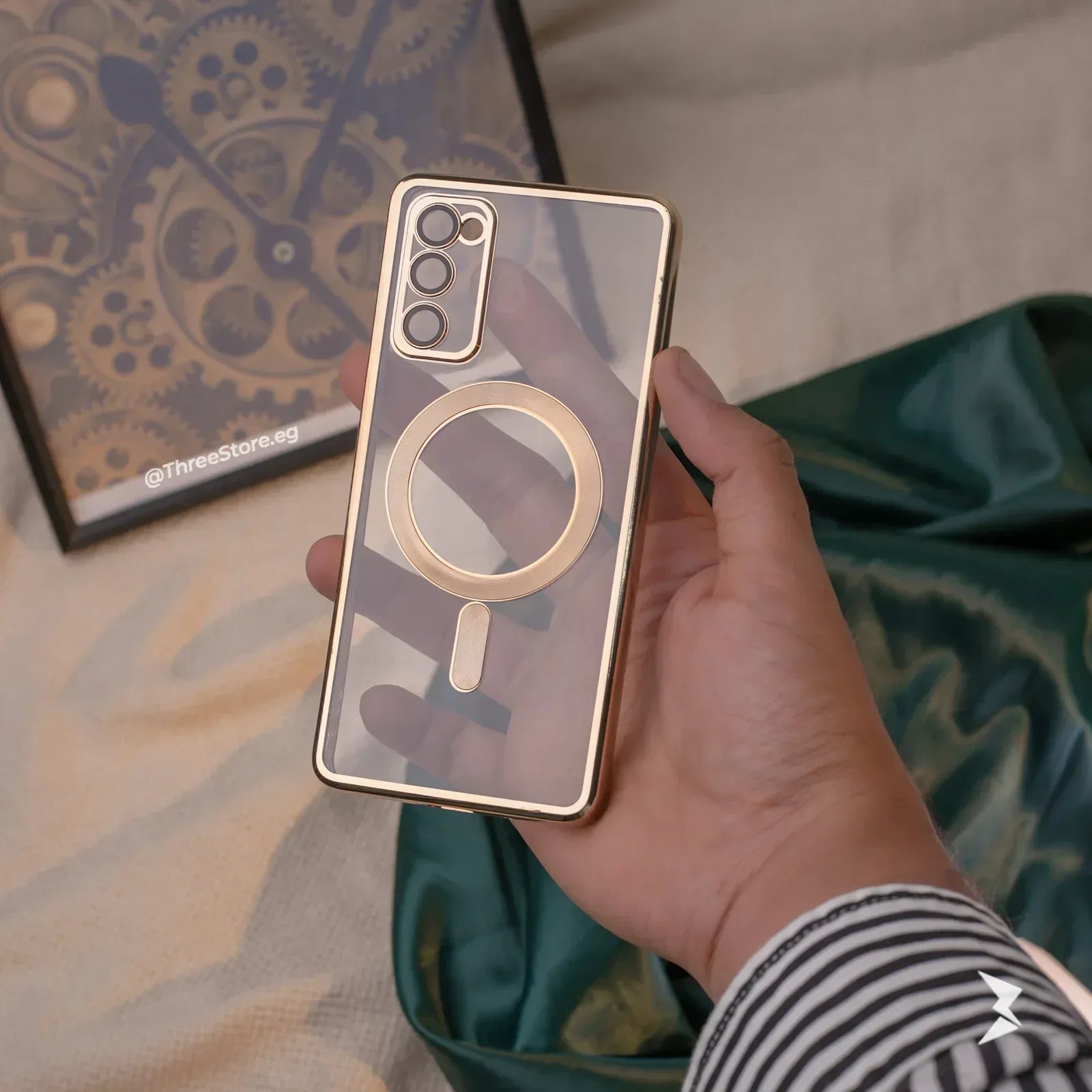 Glossy Magsafe Camera Protection Case Samsung S20 FE - Three