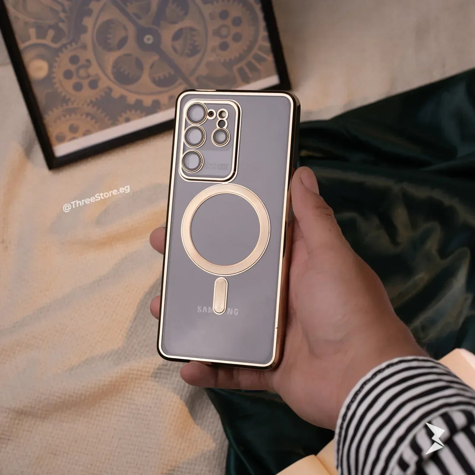 Glossy Magsafe Camera Protection Case Samsung S20 Ultra - Three