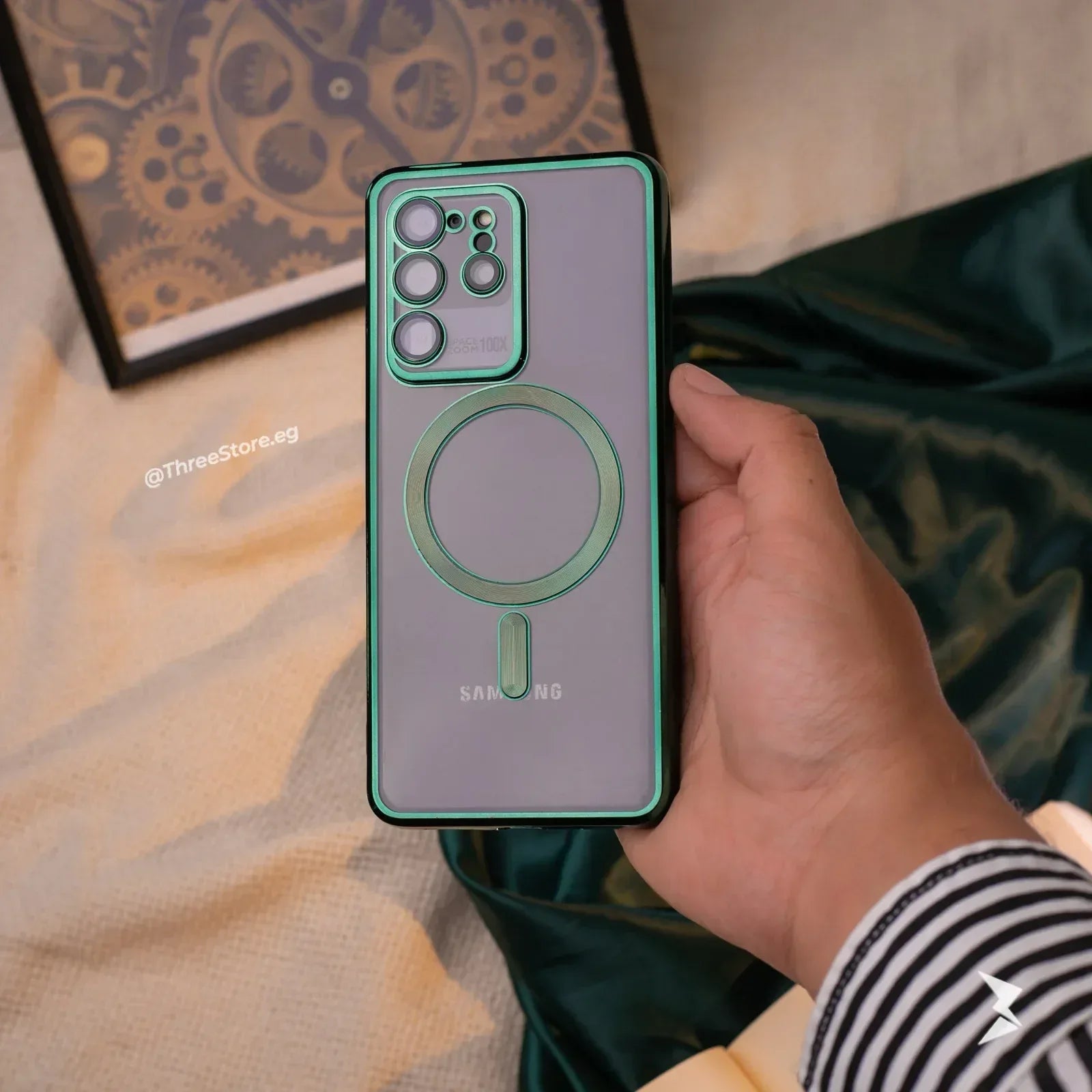 Glossy Magsafe Camera Protection Case Samsung S20 Ultra - Three