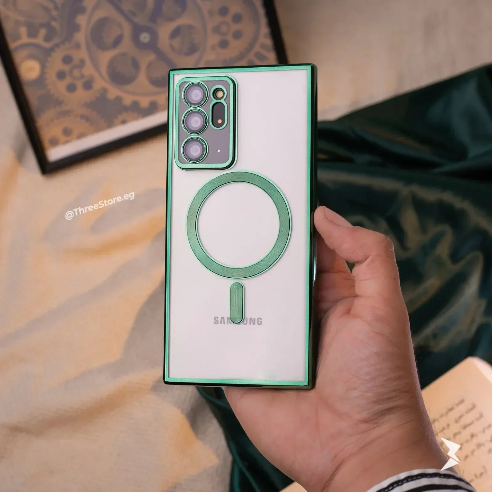 Glossy Magsafe Camera Protection Case Samsung Note 20 Ultra - Three