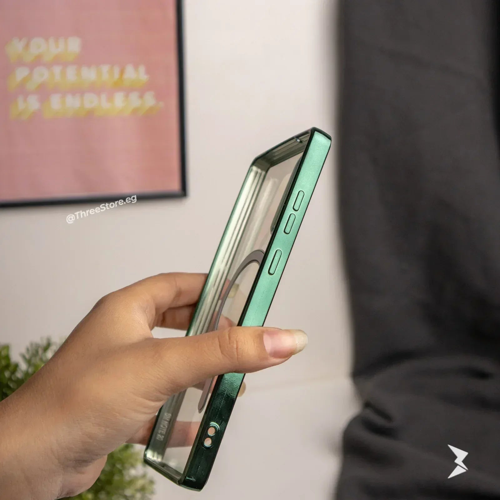 Glossy Magsafe Camera Protection Case Samsung Note 20 - Three