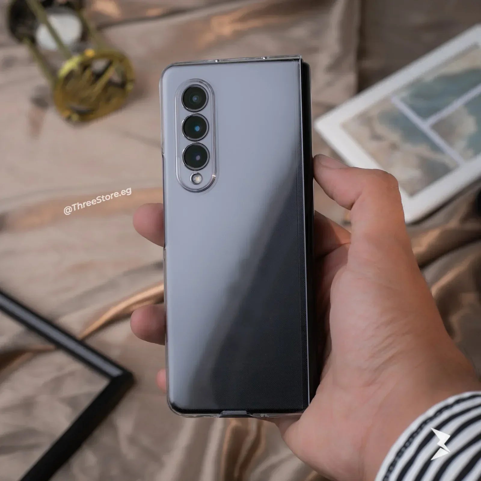 Transparent Camera Protection Case Samsung Z Fold 4 - Three