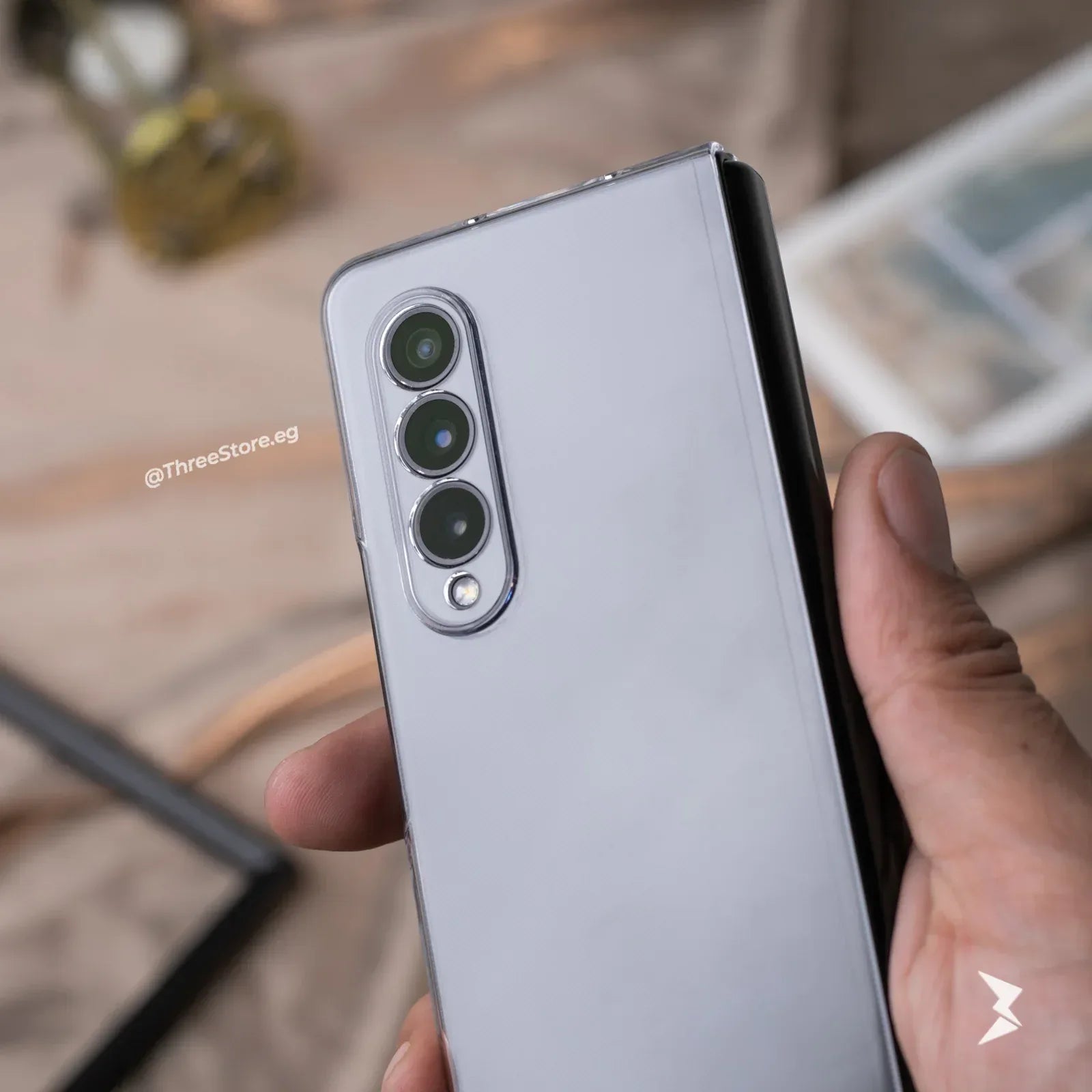 Transparent Camera Protection Case Samsung Z Fold 4 - Three