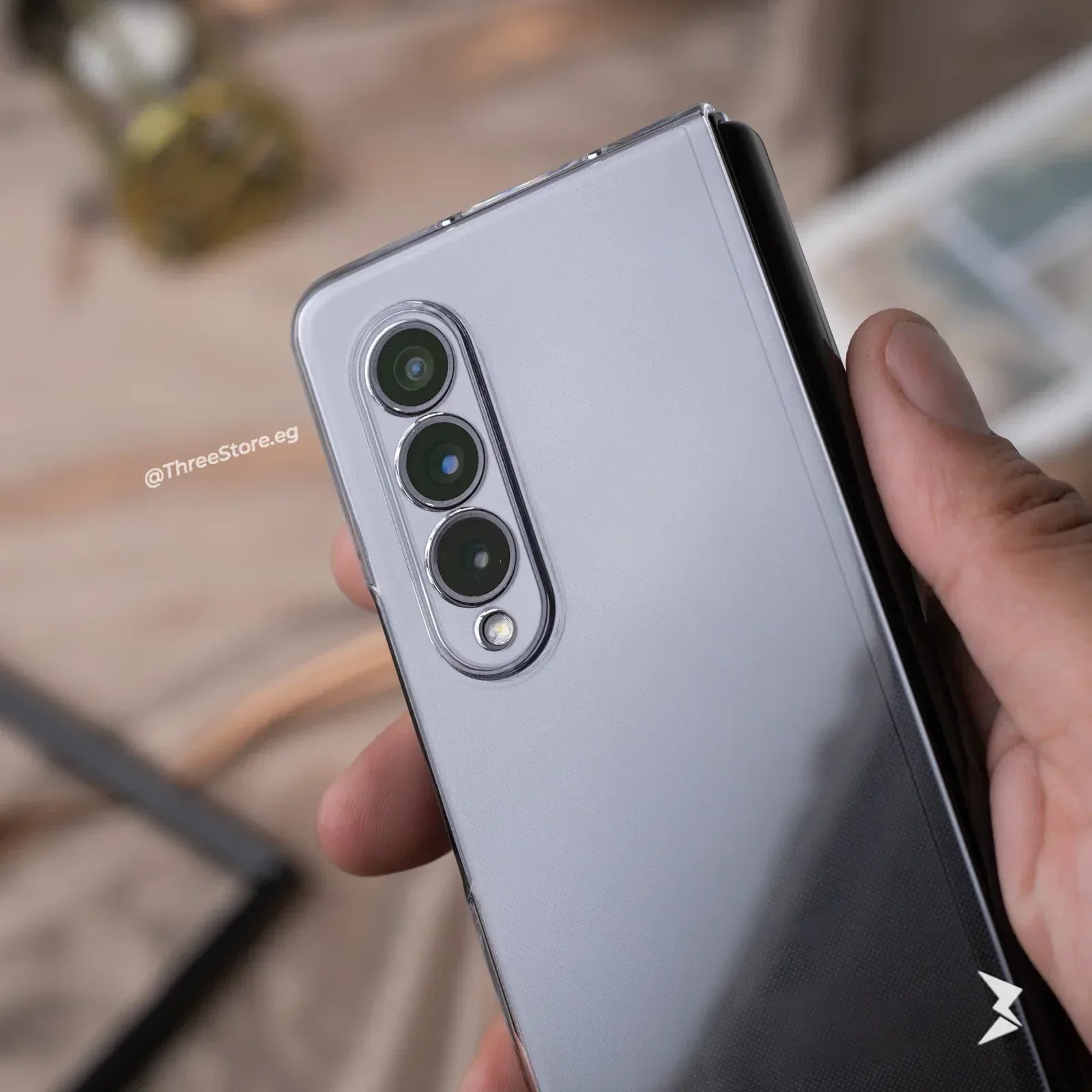 Transparent Camera Protection Case Samsung Z Fold 4 - Three