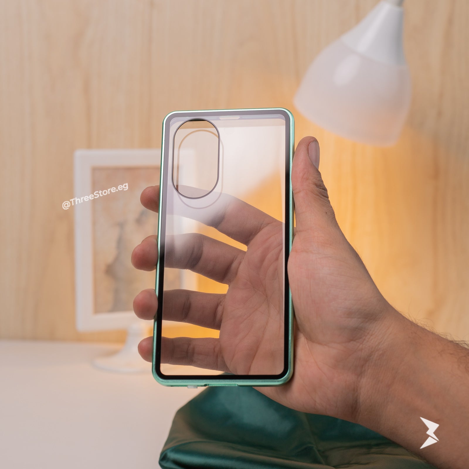 Full Body Metal Camera Protection Case Huawei Honar 50