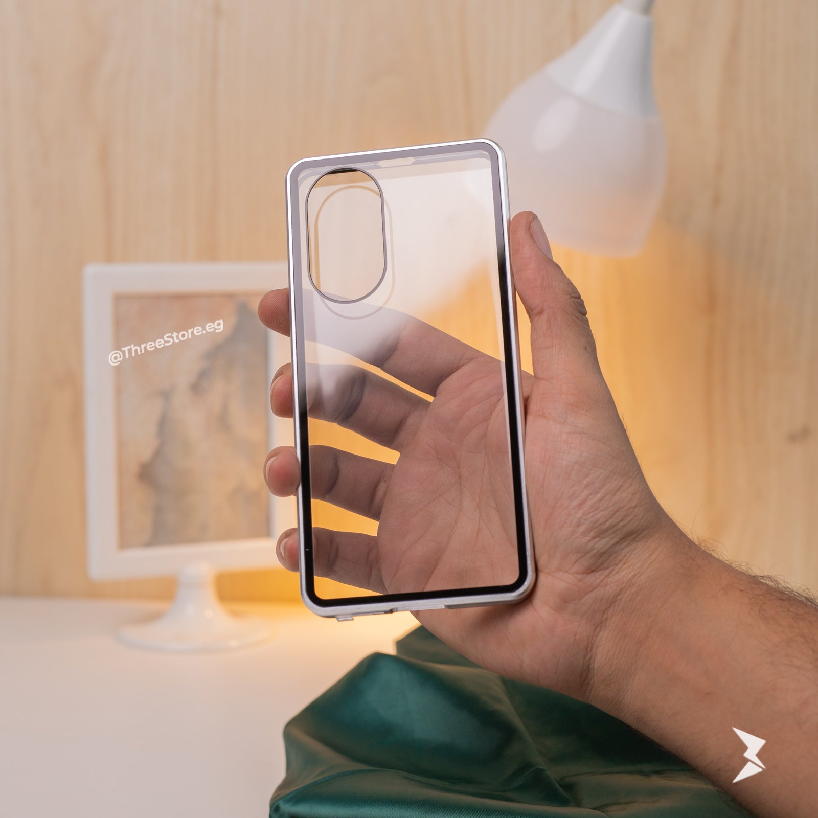 Full Body Metal Camera Protection Case Huawei Honar 50