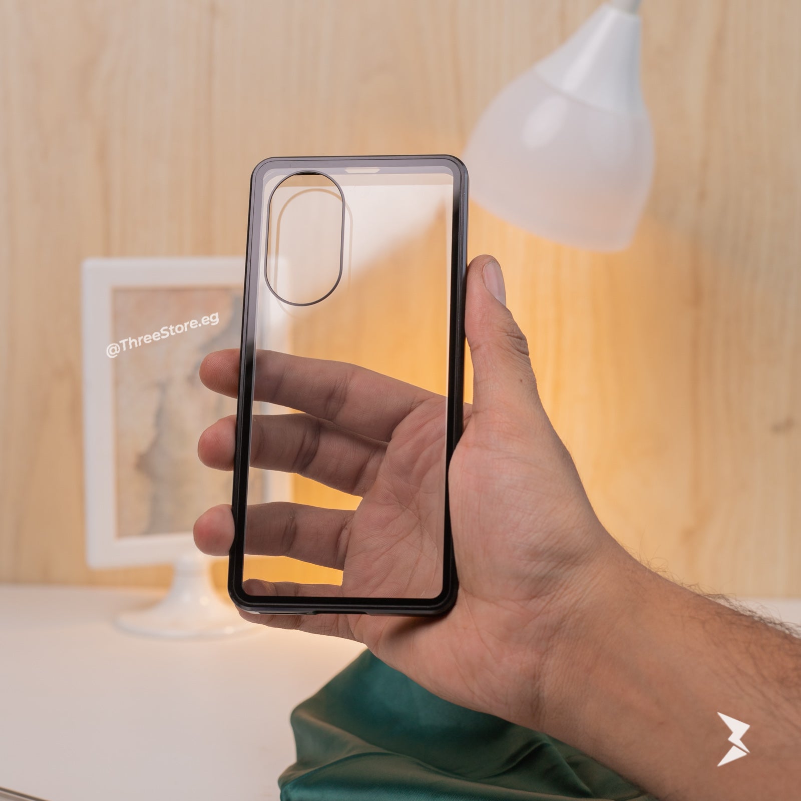 Full Body Metal Camera Protection Case Huawei Honar 50