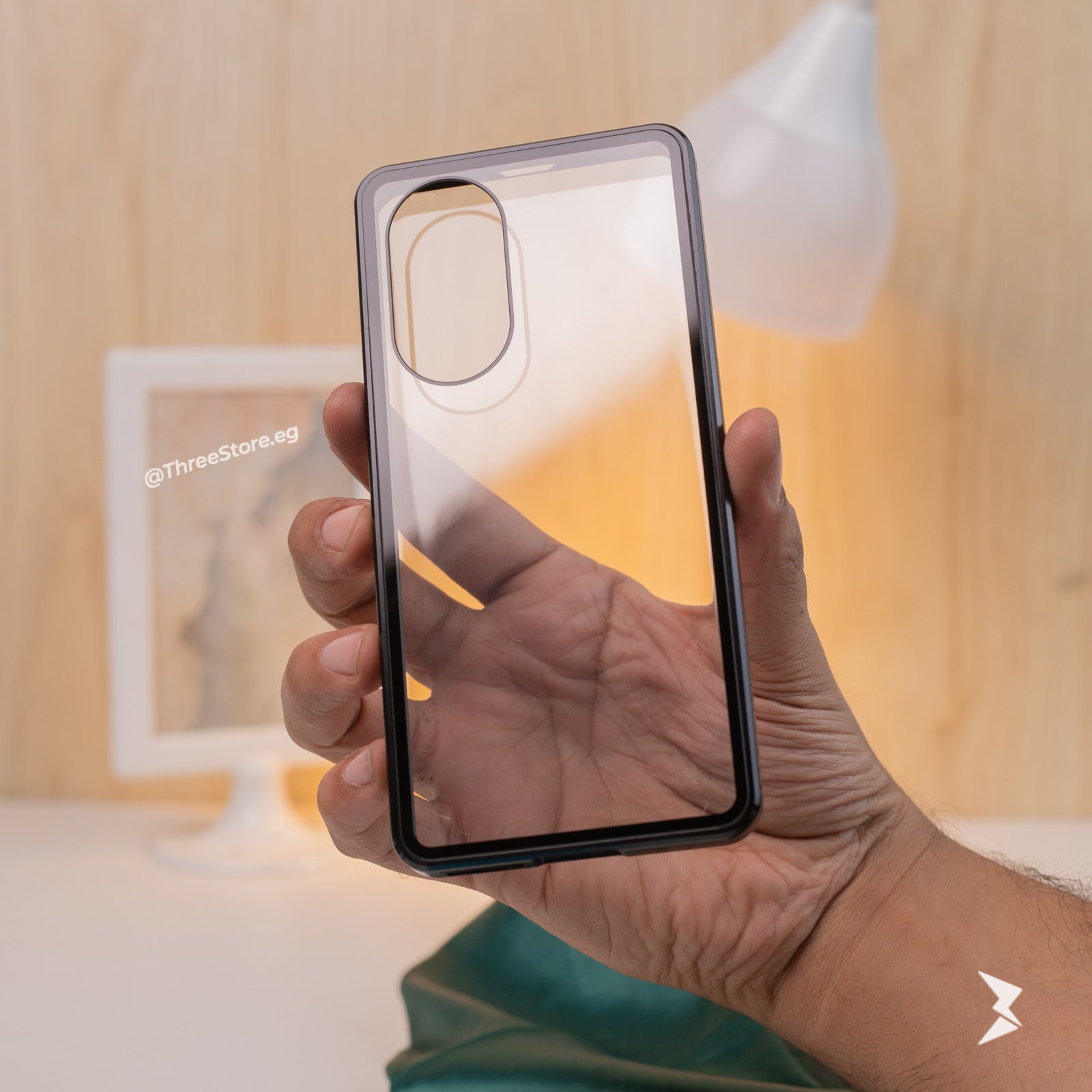 Full Body Metal Camera Protection Case Huawei Honar 50