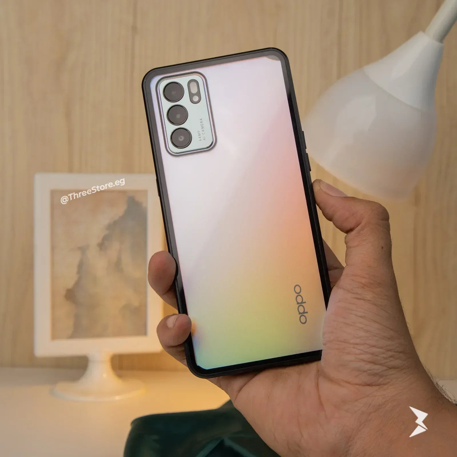 Full Body Metal Camera Protection Case Oppo Reno 6 5G - Three