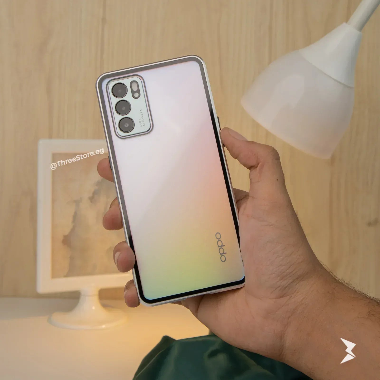 Full Body Metal Camera Protection Case Oppo Reno 6 5G - Three