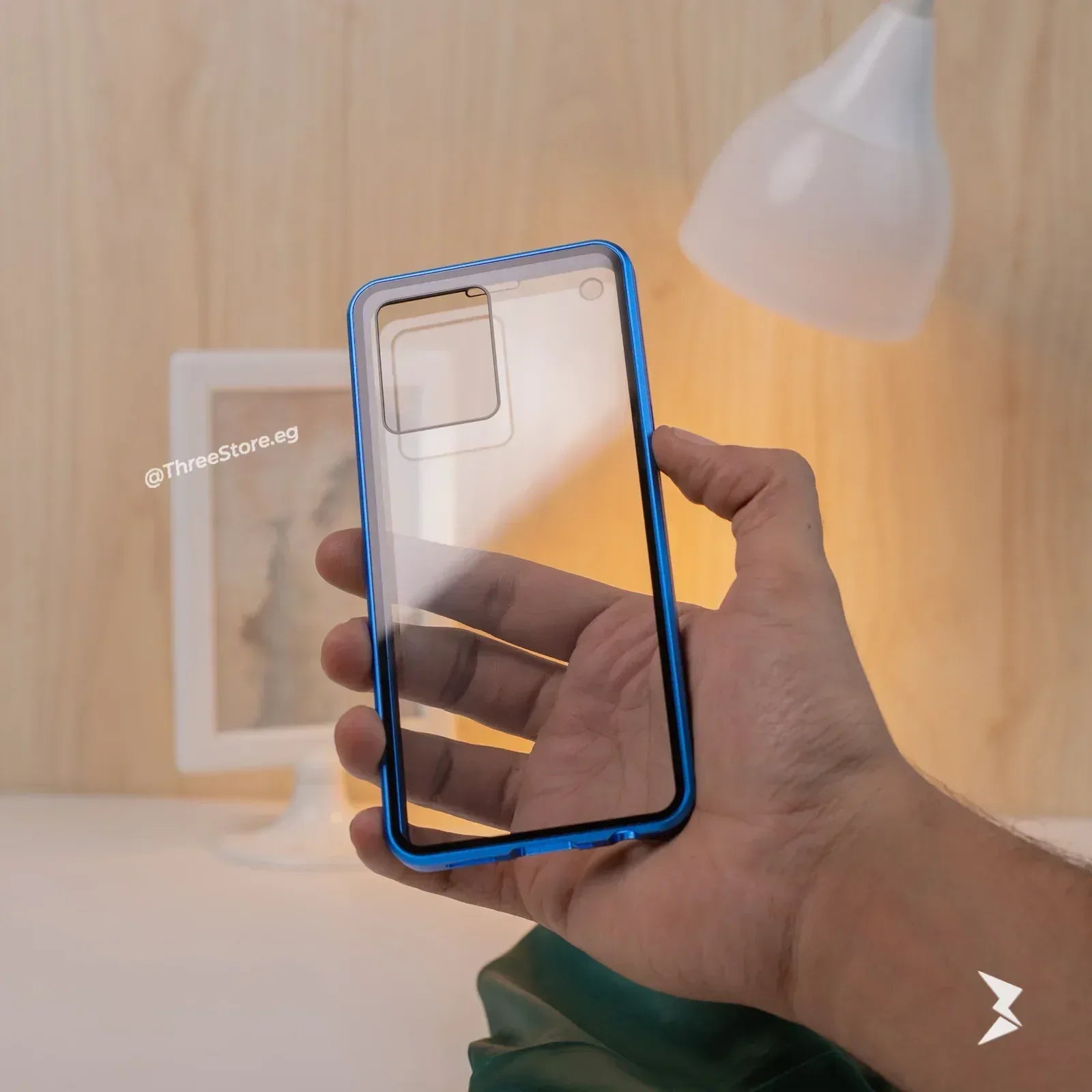 Full Body Metal Camera Protection Case Oppo Reno 7 4G / Reno 8 4G - Three