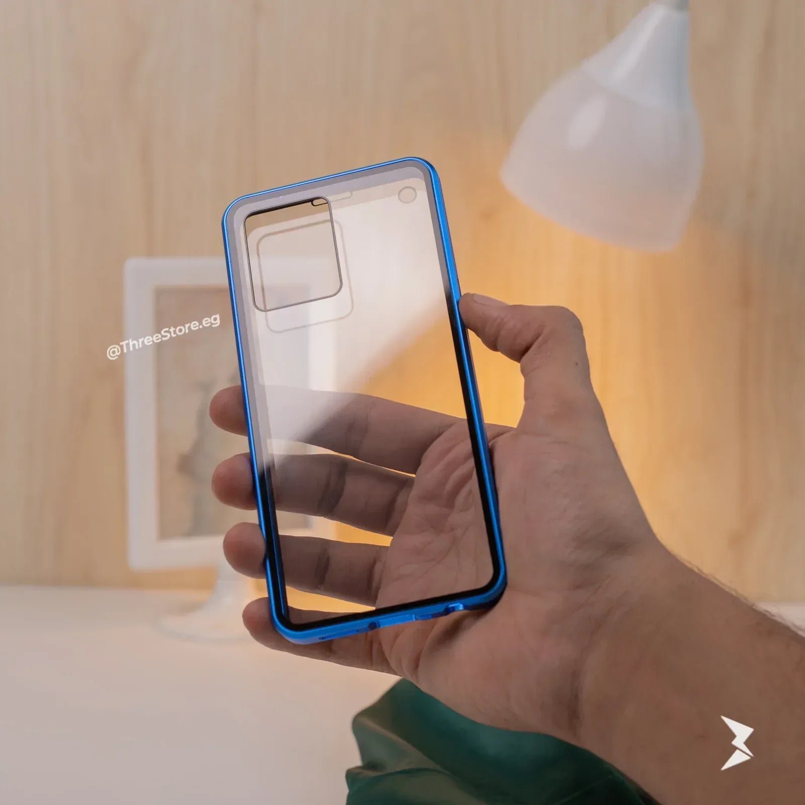 Full Body Metal Camera Protection Case Oppo Reno 7 4G / Reno 8 4G - Three