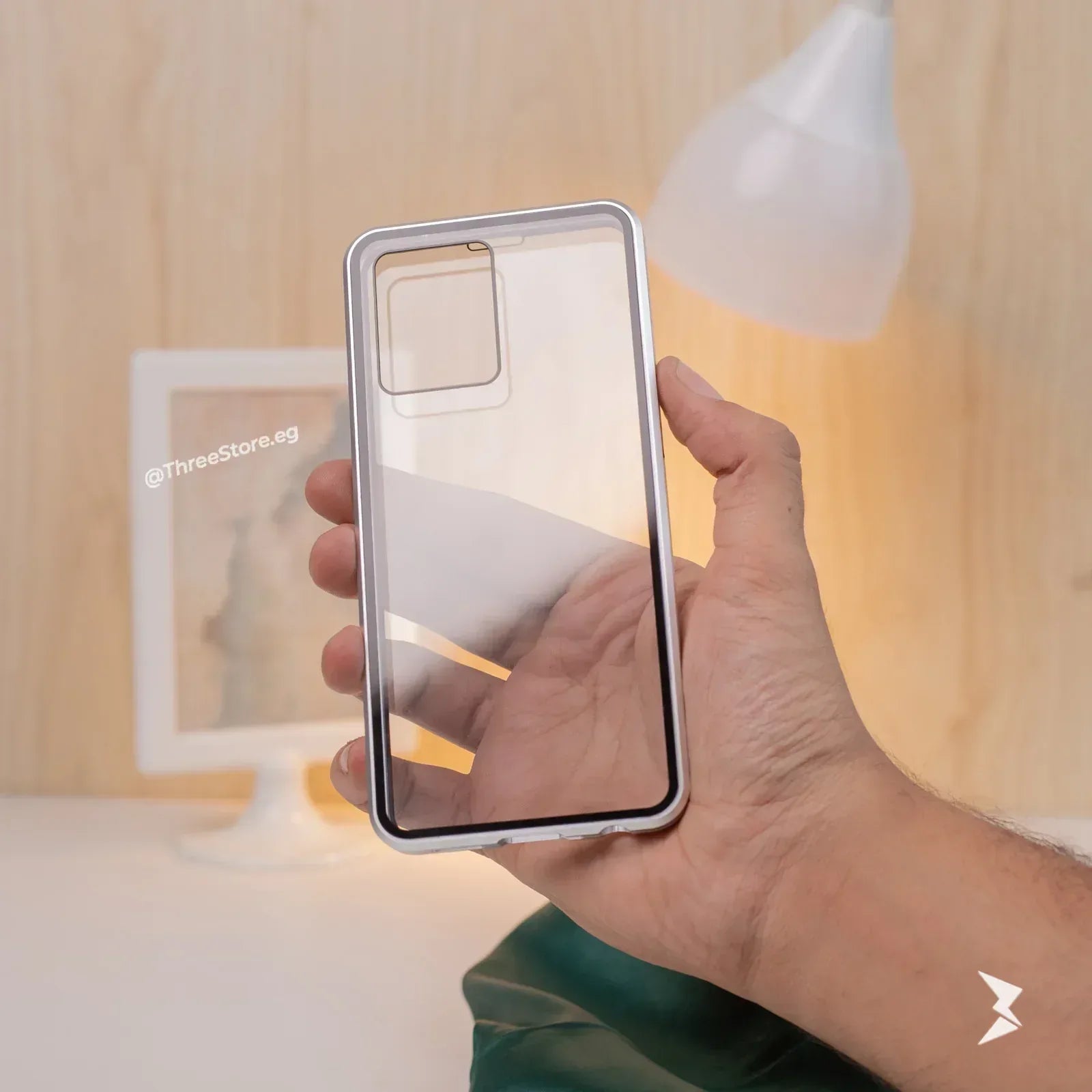 Full Body Metal Camera Protection Case Oppo Reno 7 4G / Reno 8 4G - Three