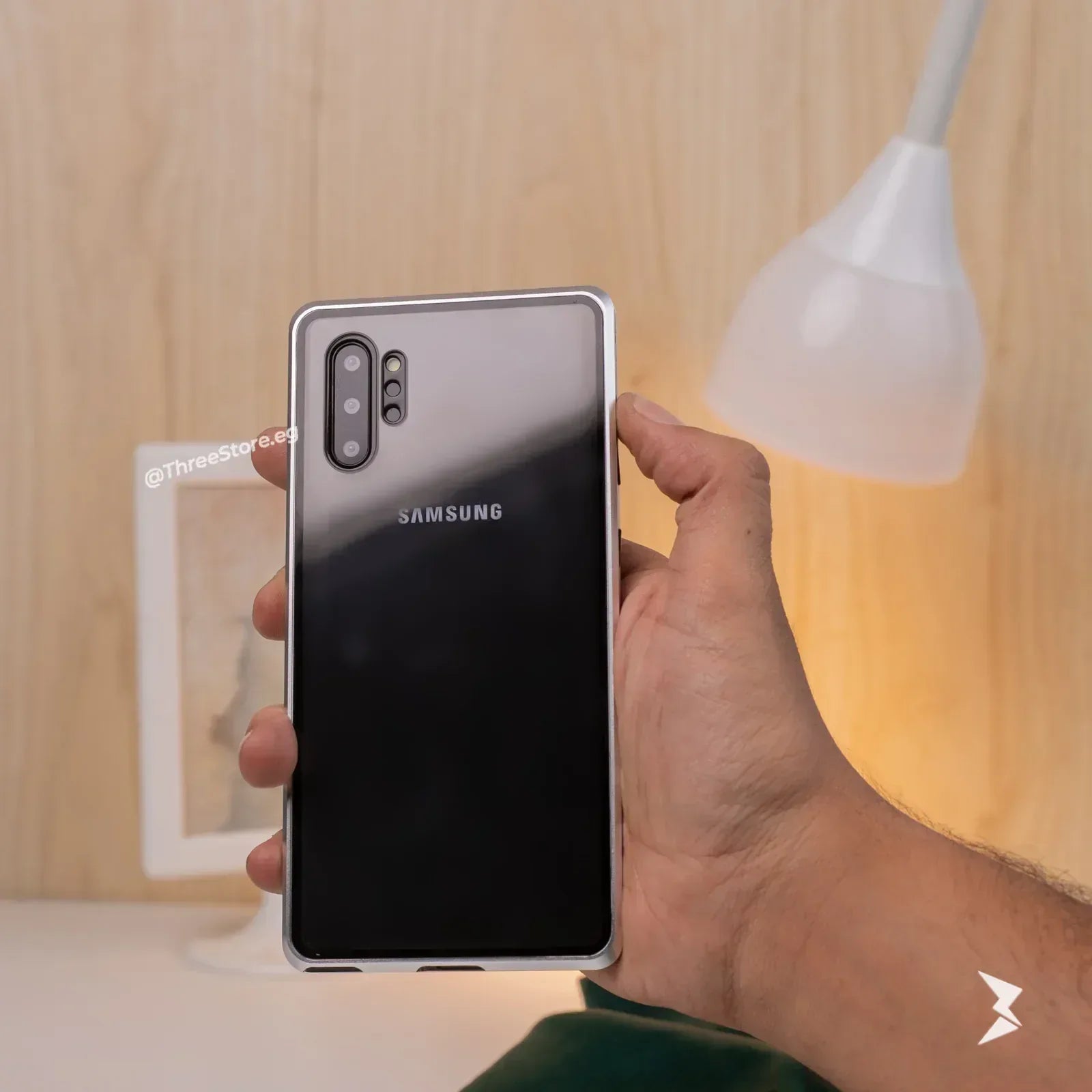 Full Body Metal Camera Protection Case Samsung Note 10 Plus - Three