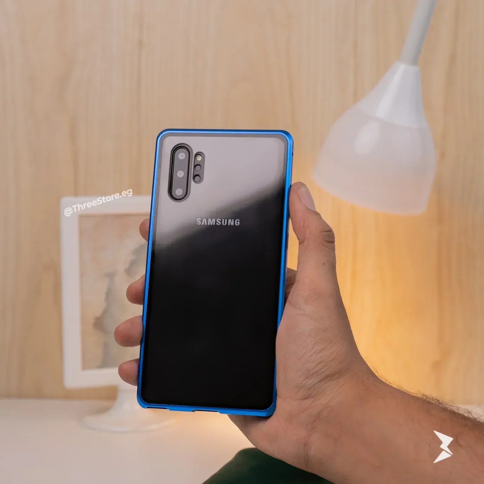 Full Body Metal Camera Protection Case Samsung Note 10 Plus - Three