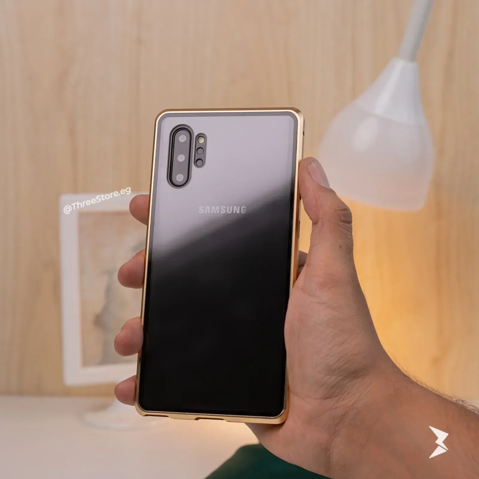 Full Body Metal Camera Protection Case Samsung Note 10 Plus - Three