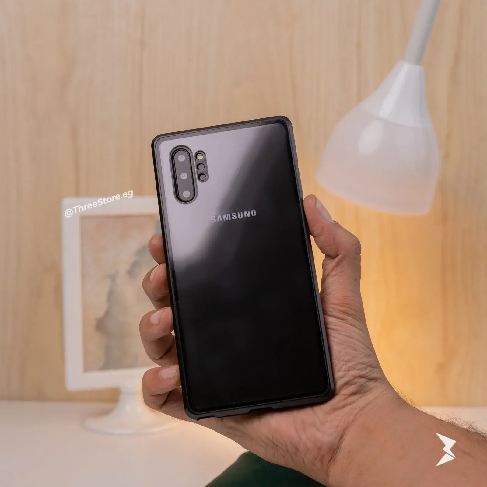 Full Body Metal Camera Protection Case Samsung Note 10 Plus - Three