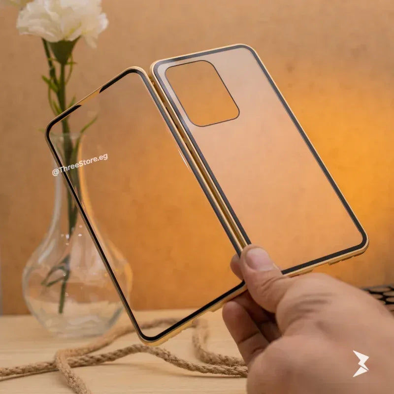 Full Body Metal Camera Protection Case Oppo Reno 8 5G - Three