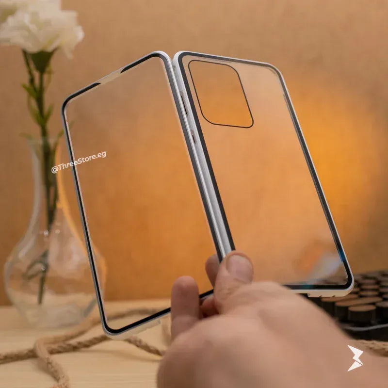 Full Body Metal Camera Protection Case Oppo Reno 8 5G - Three