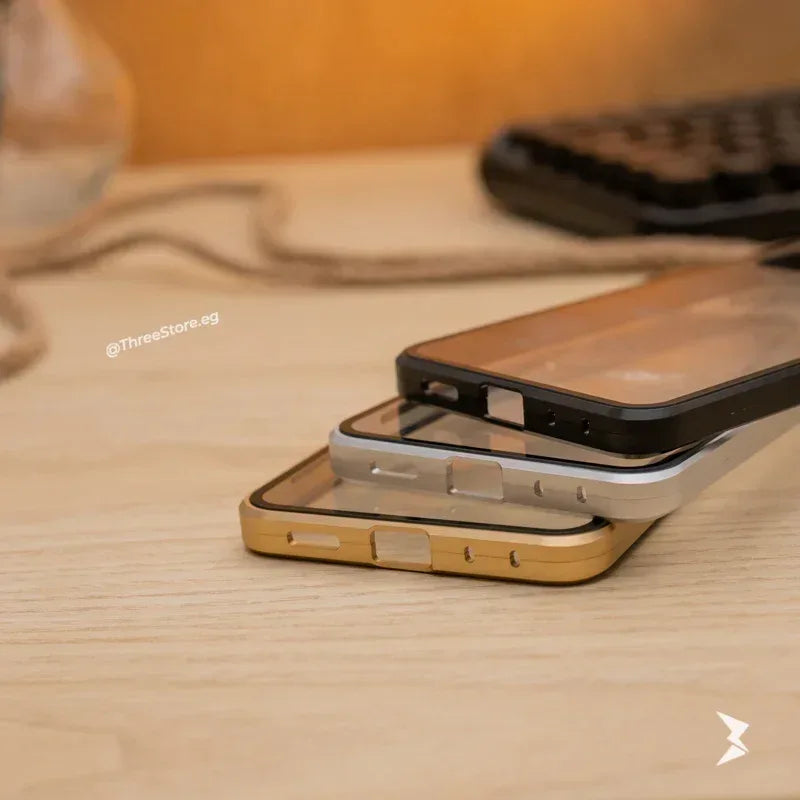 Full Body Metal Camera Protection Case Oppo Reno 8 5G - Three