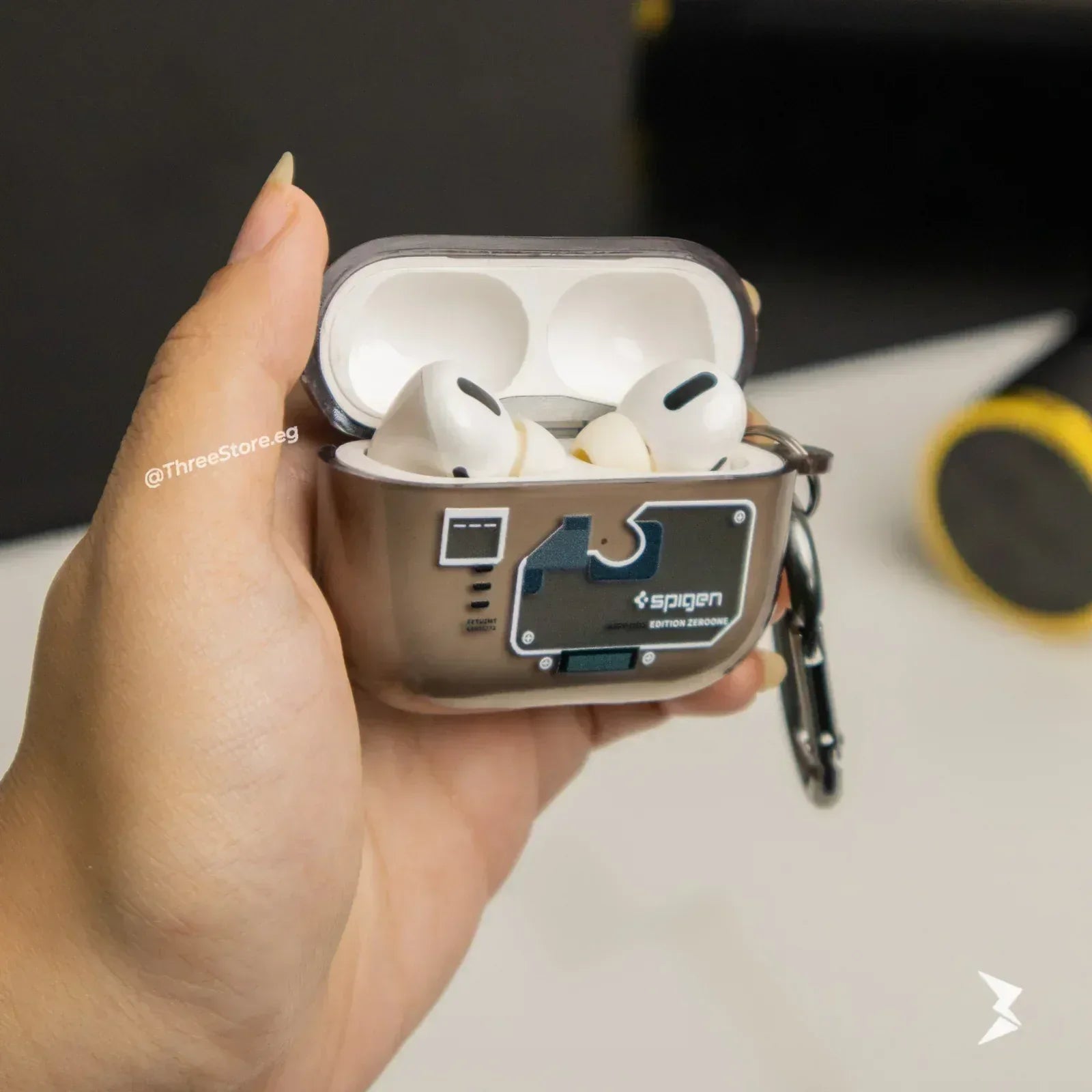 Spigen Zero One MagFit Case Airpods Pro 2 - Three