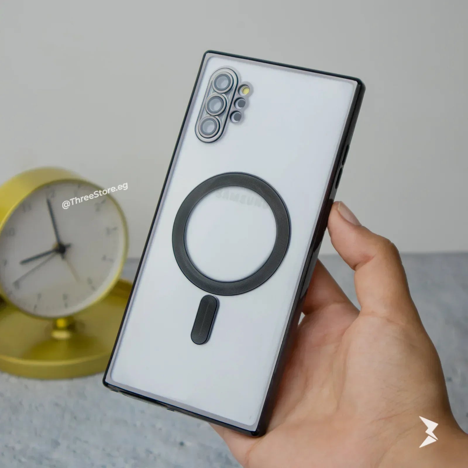 Glossy Magsafe Camera Protection Case Samsung Note 10 Plus - Three