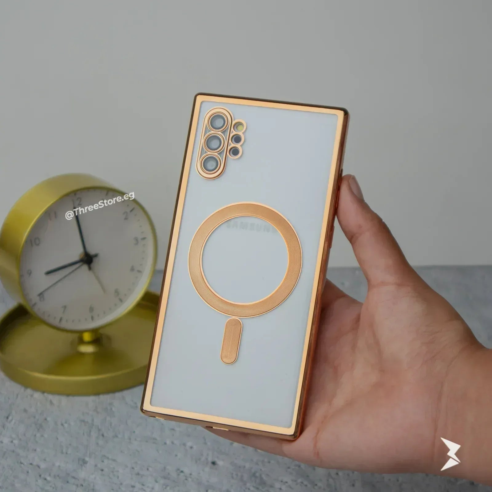 Glossy Magsafe Camera Protection Case Samsung Note 10 Plus - Three