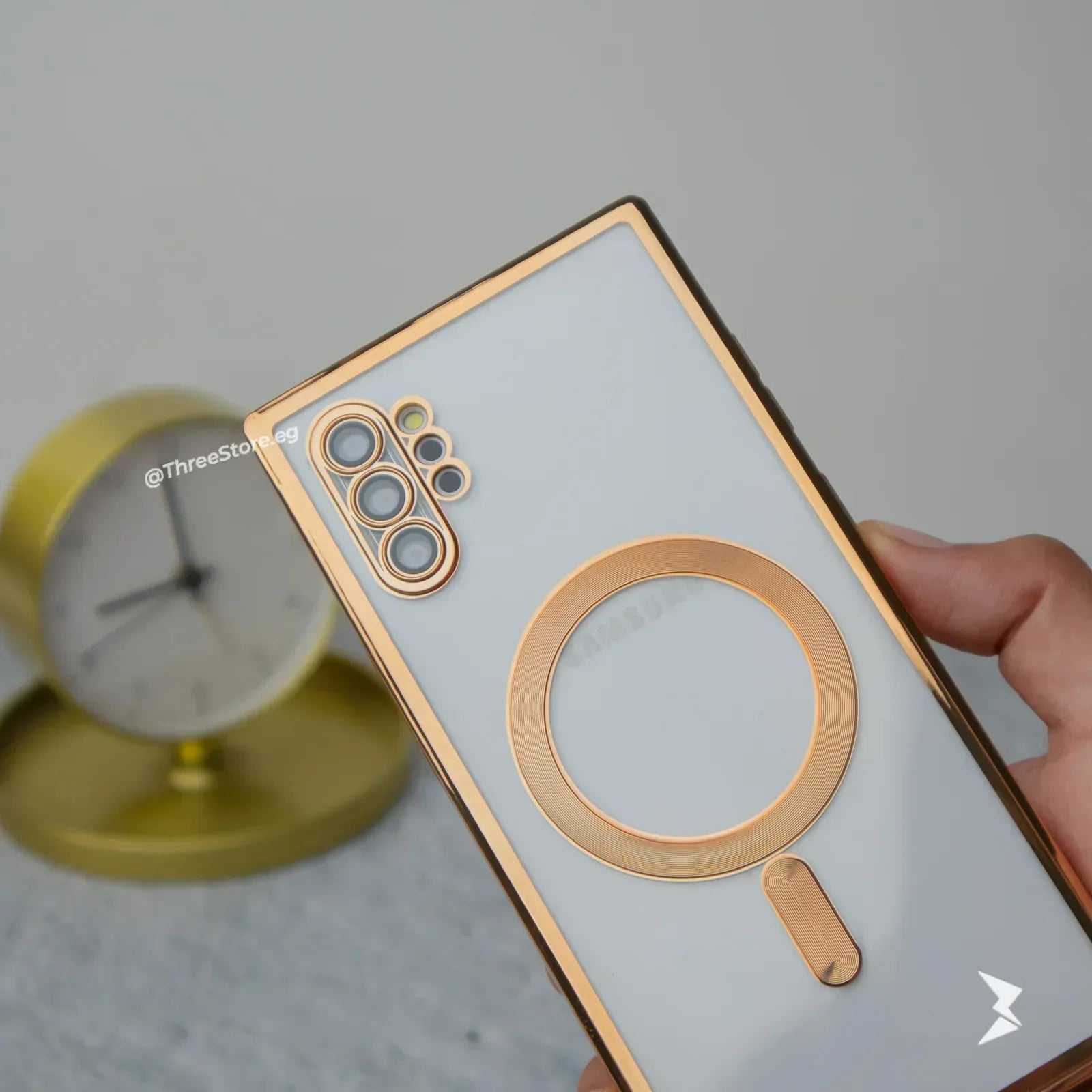 Glossy Magsafe Camera Protection Case Samsung Note 10 Plus - Three