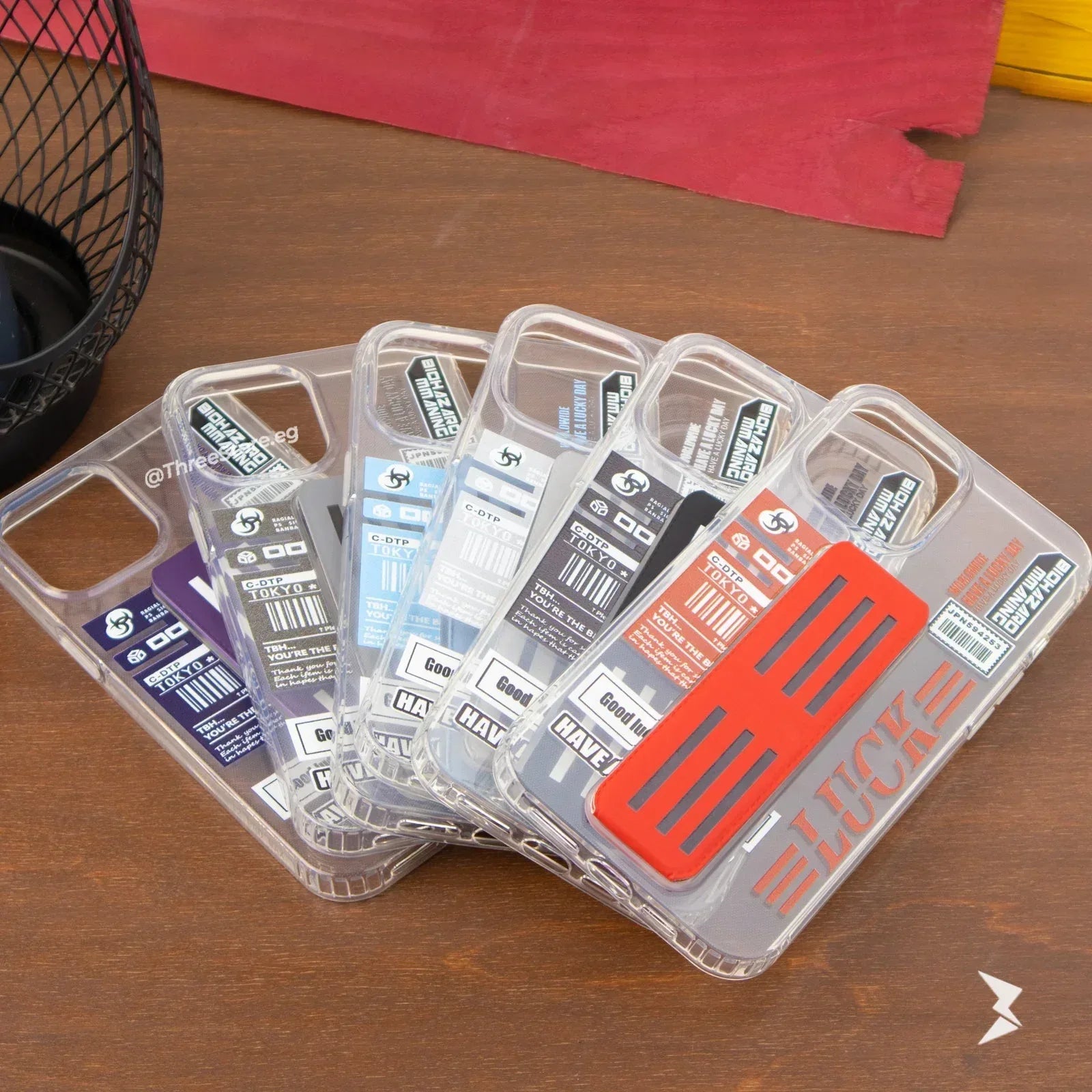 Bio Hazard Stand Case iPhone 14 Pro Max - Three