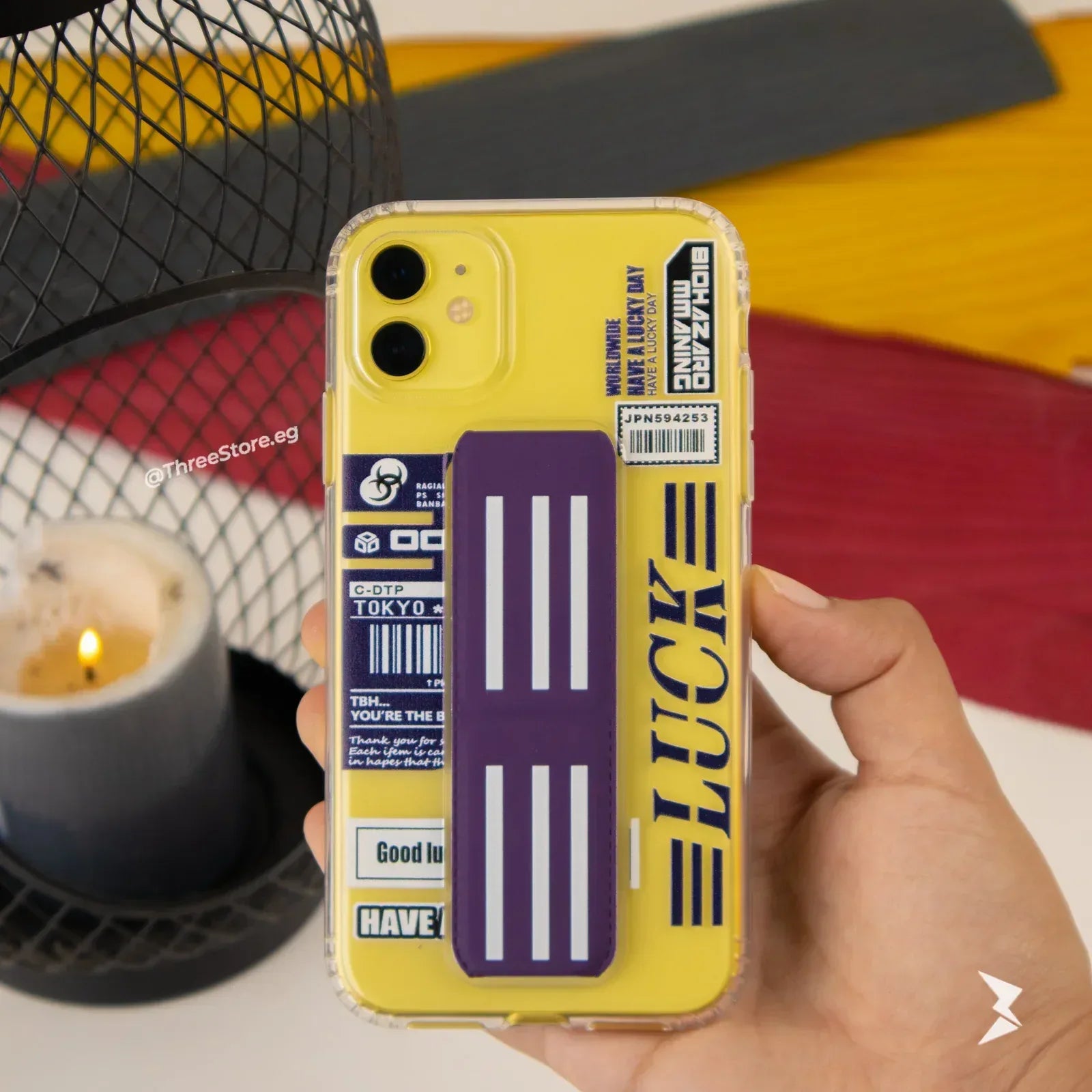 Bio Hazard Stand Case iPhone 11 - Three
