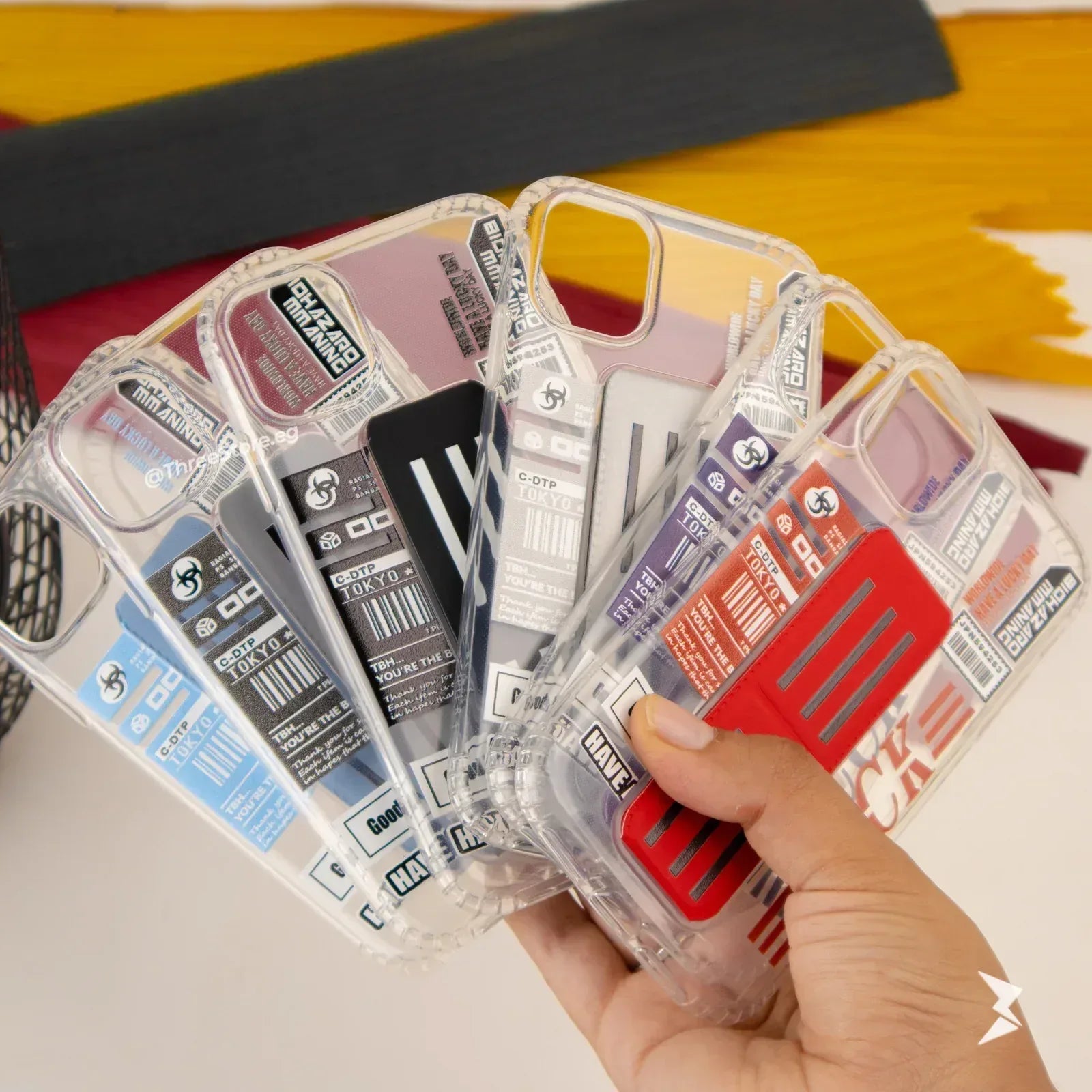 Bio Hazard Stand Case iPhone 11 - Three