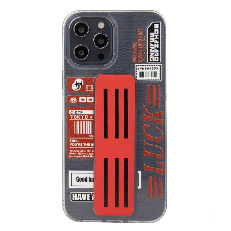 Bio Hazard Stand Case iPhone 12 Pro Max - Three