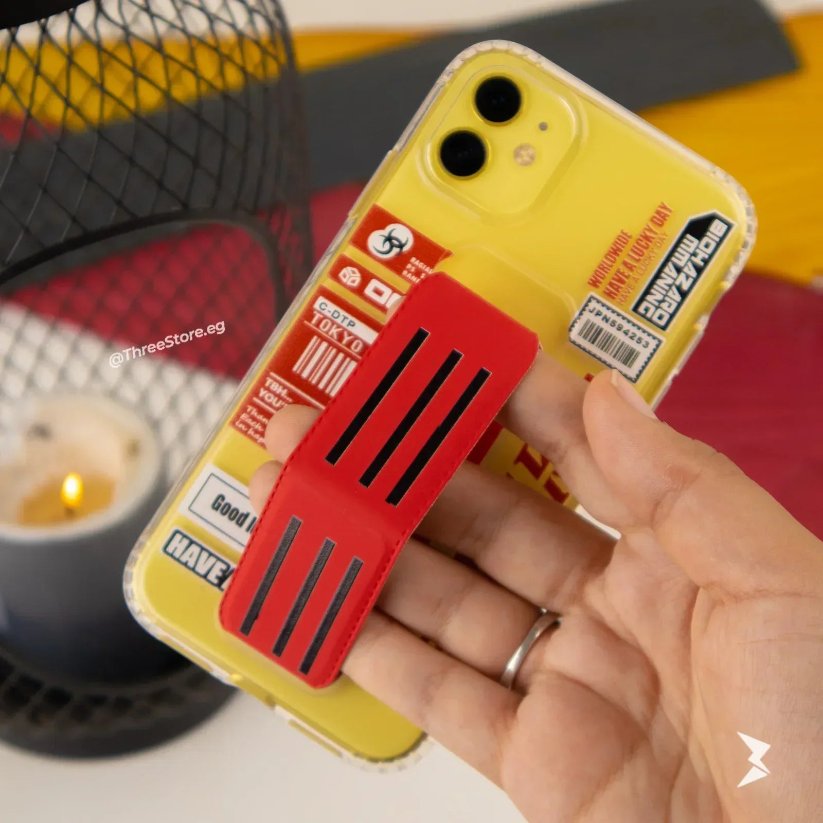 Bio Hazard Stand Case iPhone 11 - Three